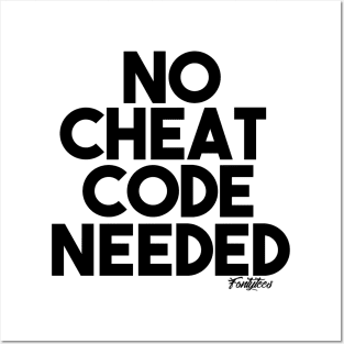 CHEAT CODE (b) Posters and Art